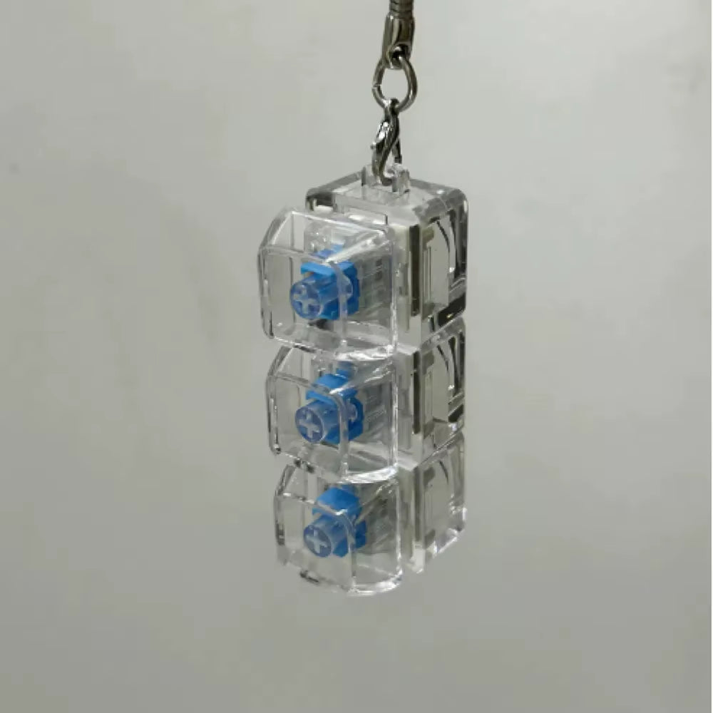 Relaxing 3/4/9 Keys Finger Keyboard Keycap Stress Relief Decompression Toy Gadget Pass the Time Pinch Toy Adult